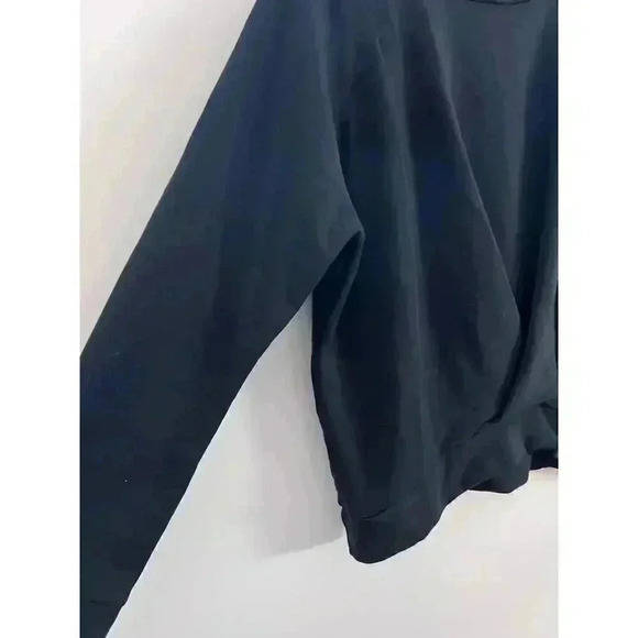 Zella Peaceful Crossover Pullover Black Size Medium - Picture 4 of 13